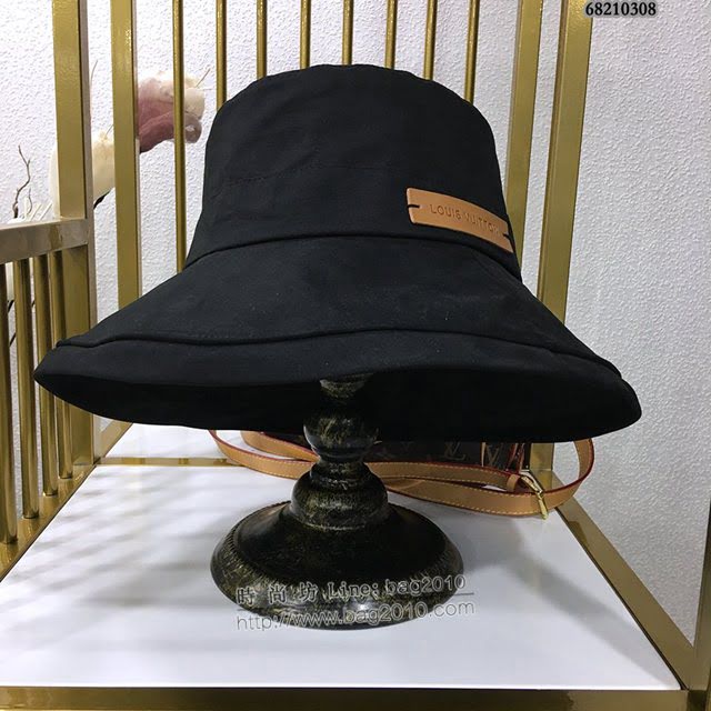 LV男女同款帽子 路易威登經典漁夫帽遮陽帽  mm1093
